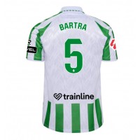 Dres Real Betis Marc Bartra #5 Domáci 2024-25 Krátky Rukáv